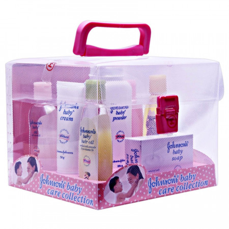 JOHNSONS BABY CARE COLLECCTION 4-PURPLE